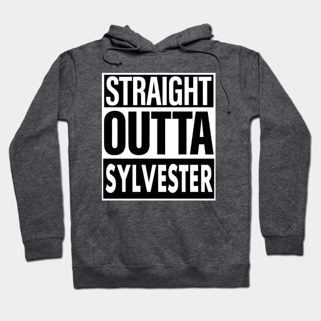 Sylvester Name Straight Outta Sylvester Hoodie by ThanhNga